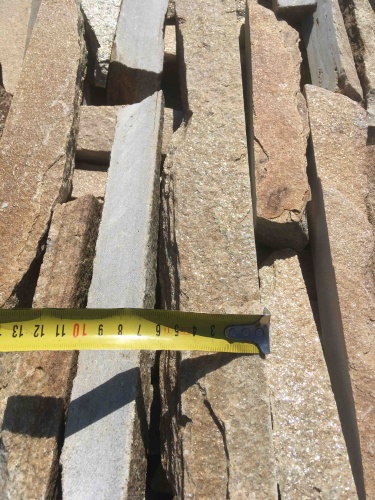 Горбушка златолит золотистый для облицовки купить в Ногинску