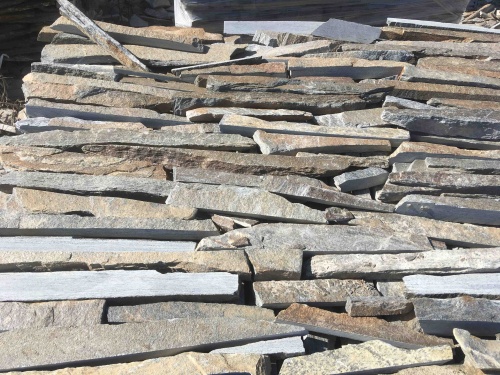 Горбушка златолит мультиколор для облицовки купить в Ногинску