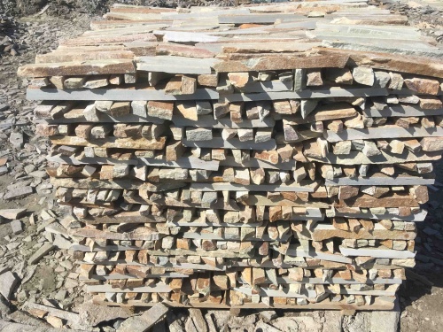 Горбушка златолит золотистый для облицовки купить в Ногинску