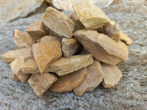 Златолит жёлтый декоративная каменная крошка купить в Ногинску