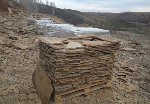 Плитняк кора дерева для цоколя, отмостки купить в Ногинску