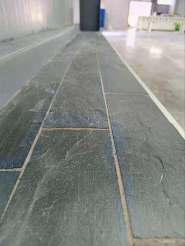 Плитка чёрная из натурального камня фасадная 30 см * 5 см, толщина 7 мм -30 мм купить в Ногинску