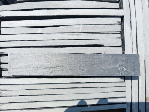 Плитка чёрная из натурального камня фасадная 30 см * 5 см, толщина 7 мм -30 мм купить в Ногинску